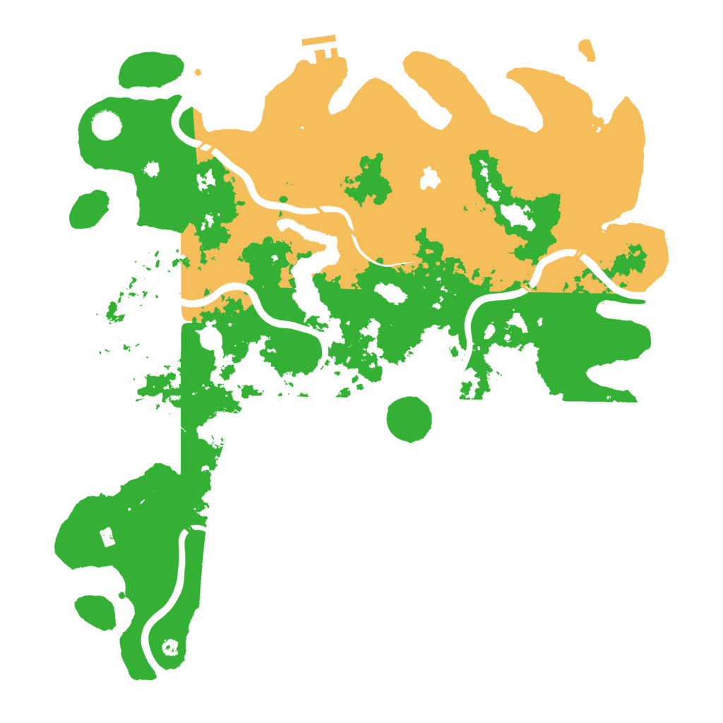 Biome Rust Map: Procedural Map, Size: 4300, Seed: 3664693