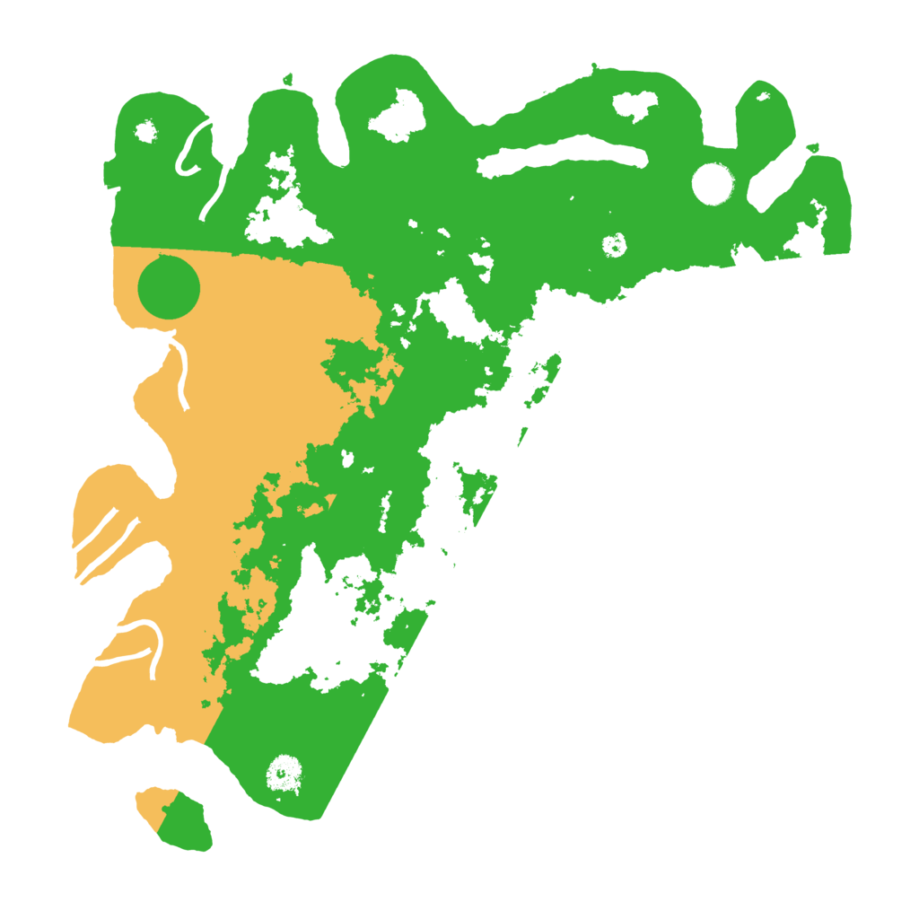 Biome Rust Map: Procedural Map, Size: 3900, Seed: 35099958