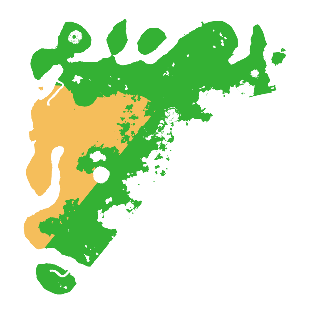 Biome Rust Map: Procedural Map, Size: 3550, Seed: 78562731