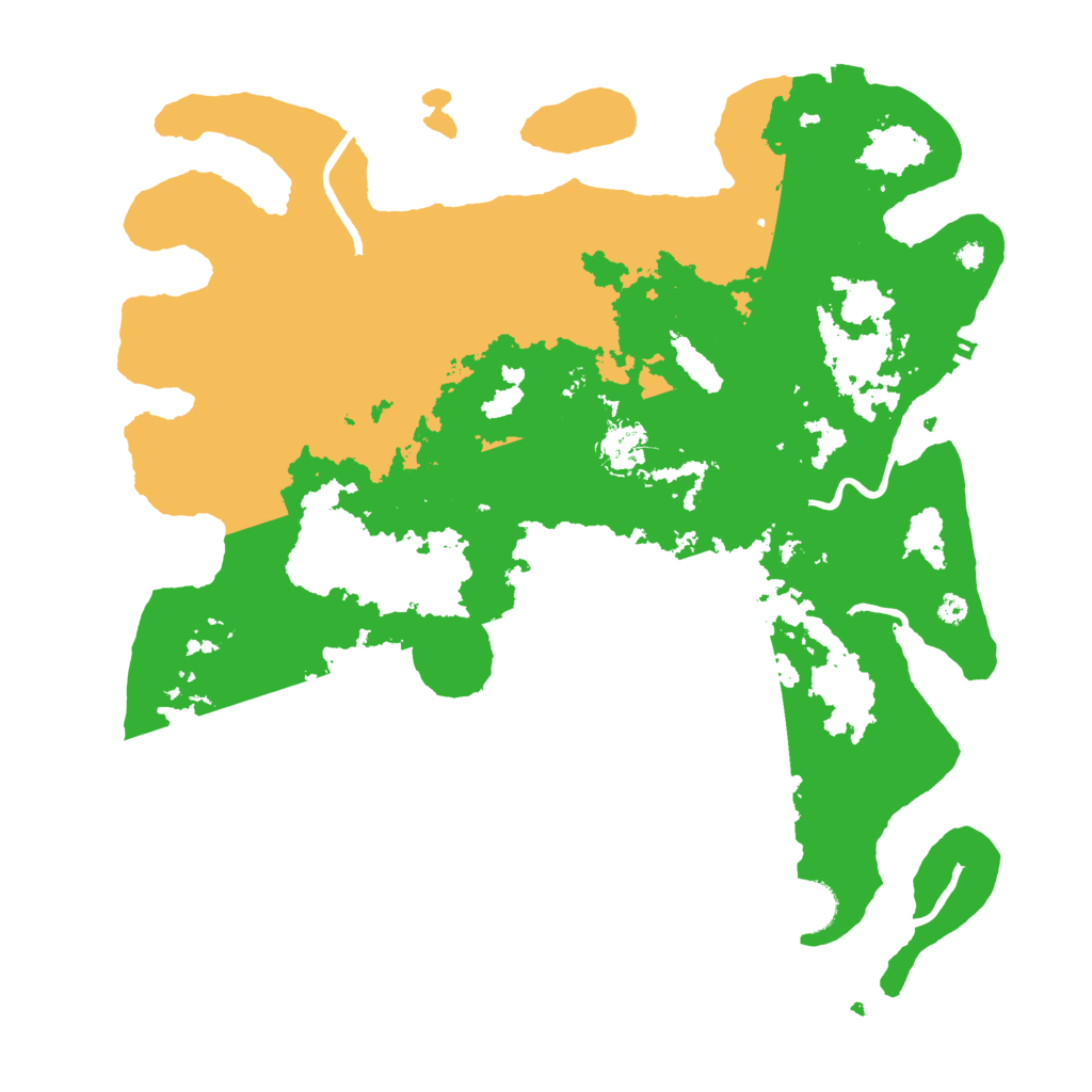 Biome Rust Map: Procedural Map, Size: 3800, Seed: 14557226