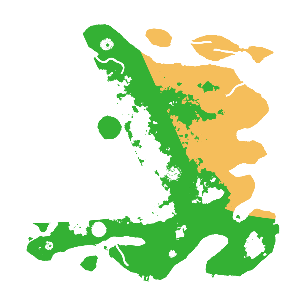 Biome Rust Map: Procedural Map, Size: 3650, Seed: 8075608