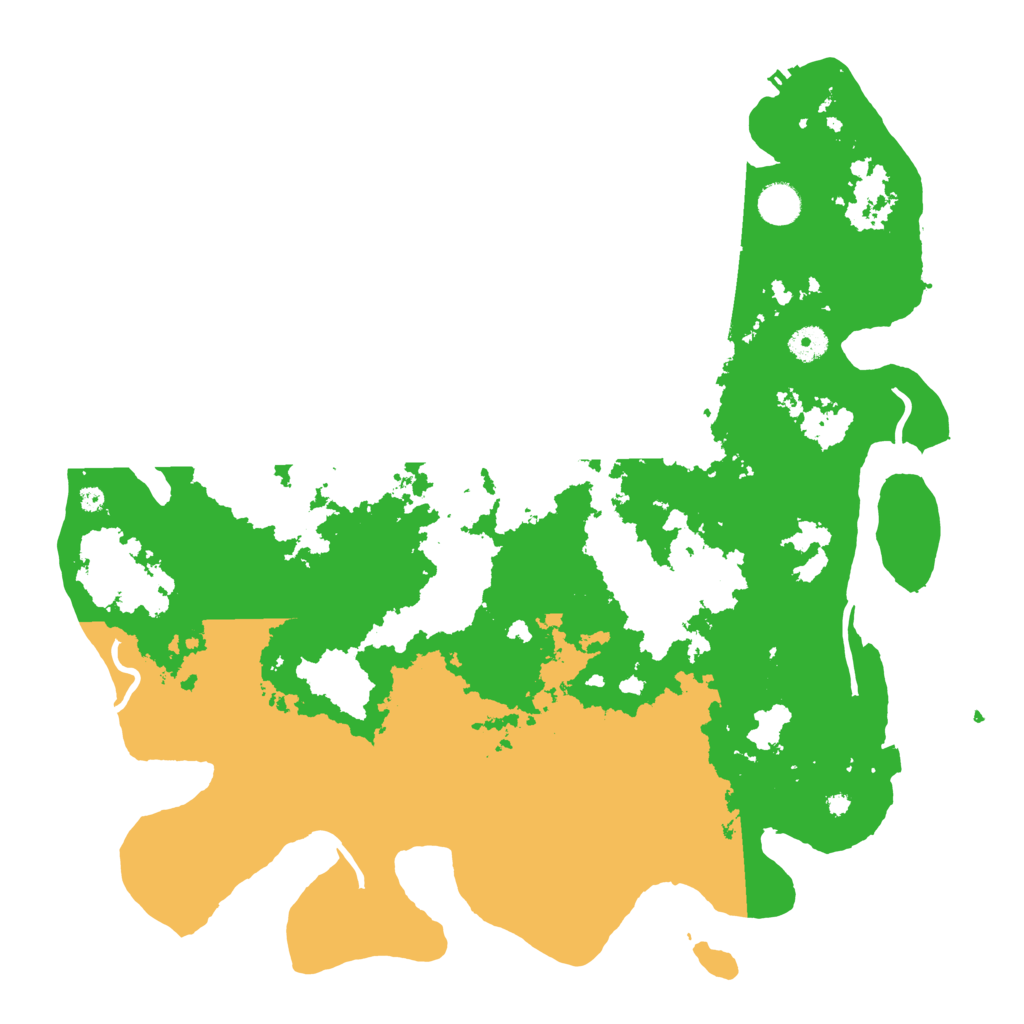 Biome Rust Map: Procedural Map, Size: 4250, Seed: 62785595