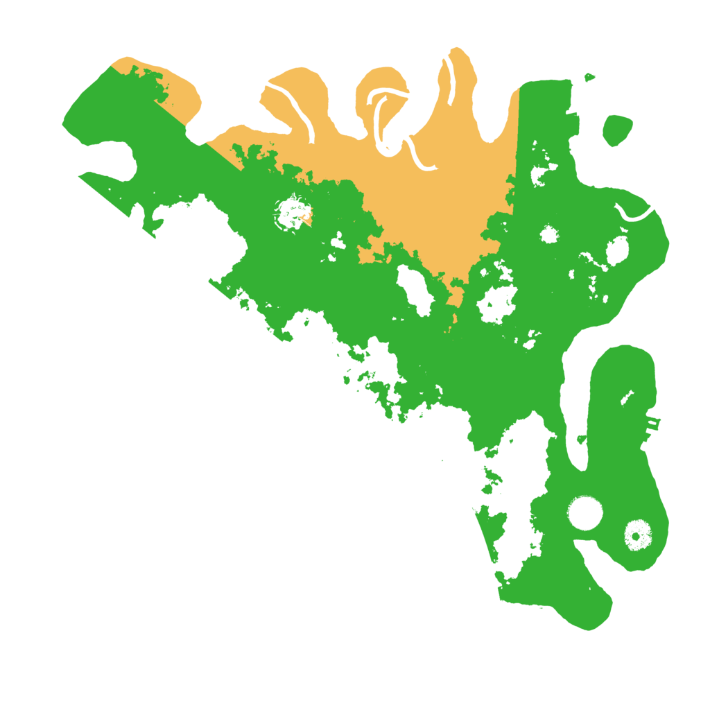 Biome Rust Map: Procedural Map, Size: 3650, Seed: 6170585