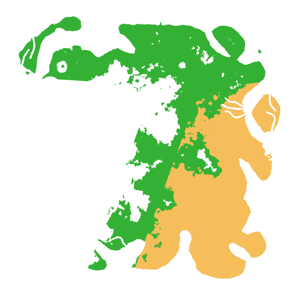 Biome Rust Map: Procedural Map, Size: 3950, Seed: 64069343