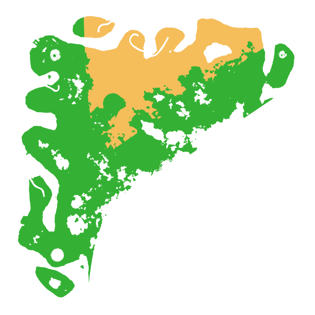 Biome Rust Map: Procedural Map, Size: 4300, Seed: 74035668