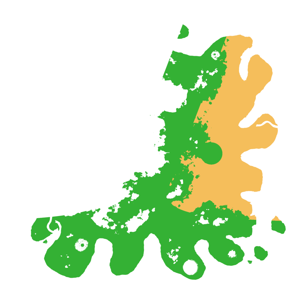 Biome Rust Map: Procedural Map, Size: 3600, Seed: 67136328