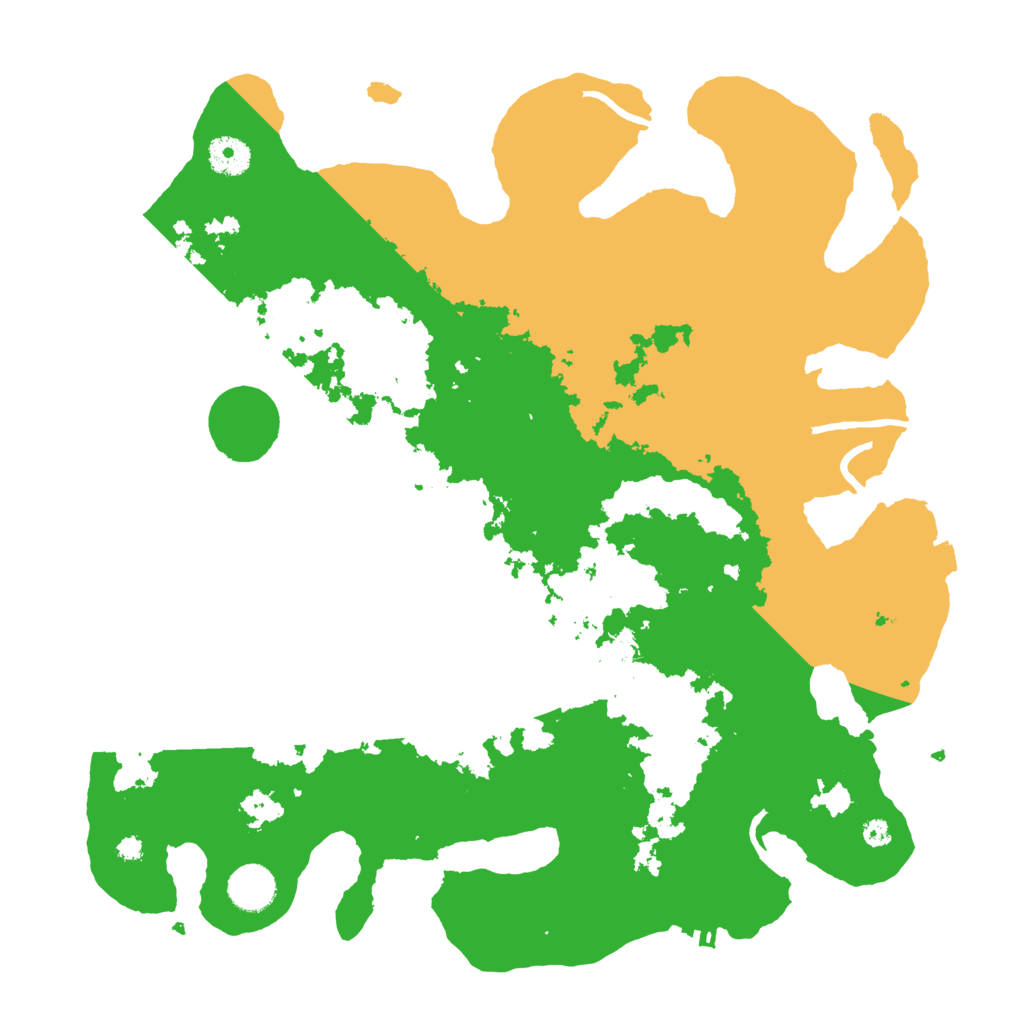 Biome Rust Map: Procedural Map, Size: 3800, Seed: 81692976