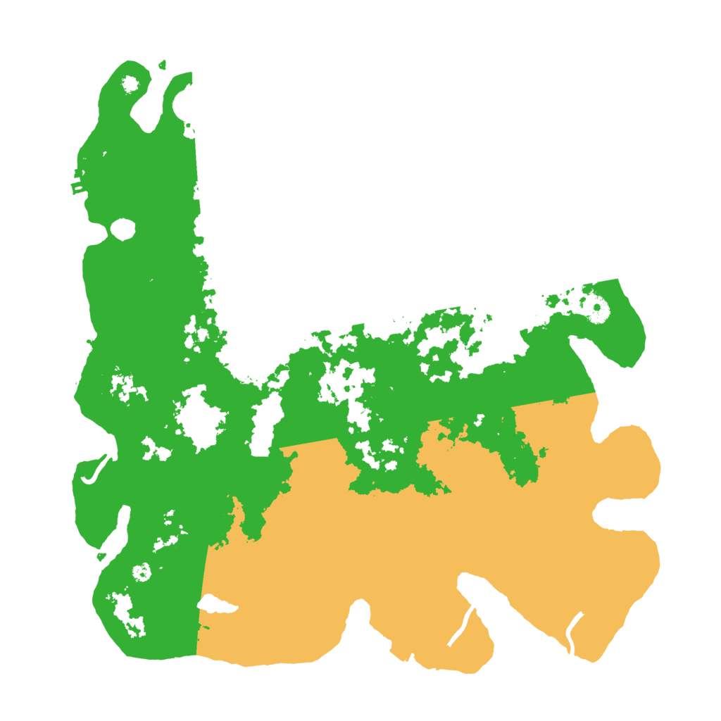 Biome Rust Map: Procedural Map, Size: 3950, Seed: 25824328