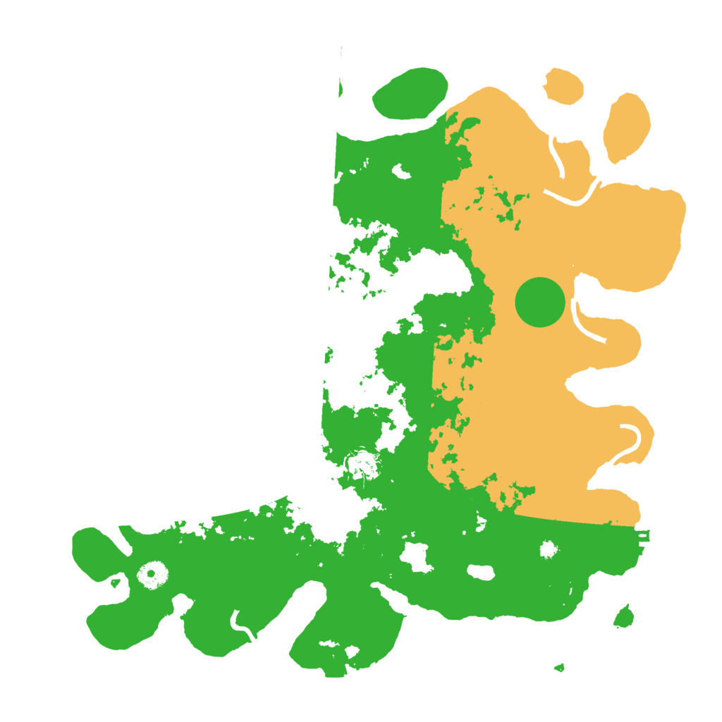 Biome Rust Map: Procedural Map, Size: 3800, Seed: 84481472