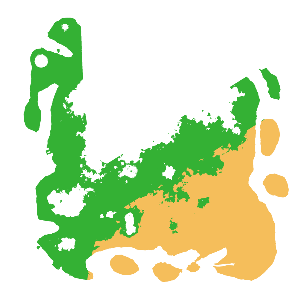 Biome Rust Map: Procedural Map, Size: 4100, Seed: 23836633