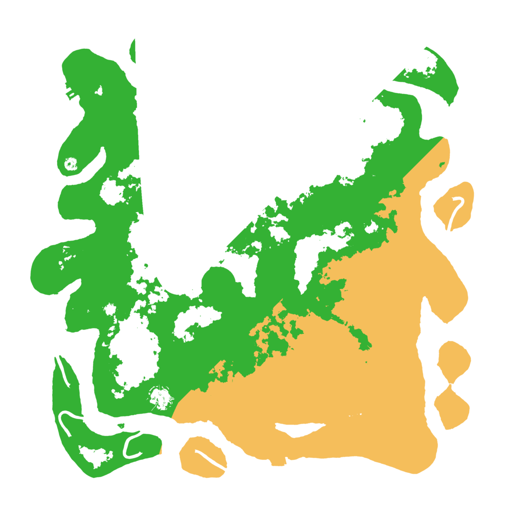 Biome Rust Map: Procedural Map, Size: 3950, Seed: 59292131