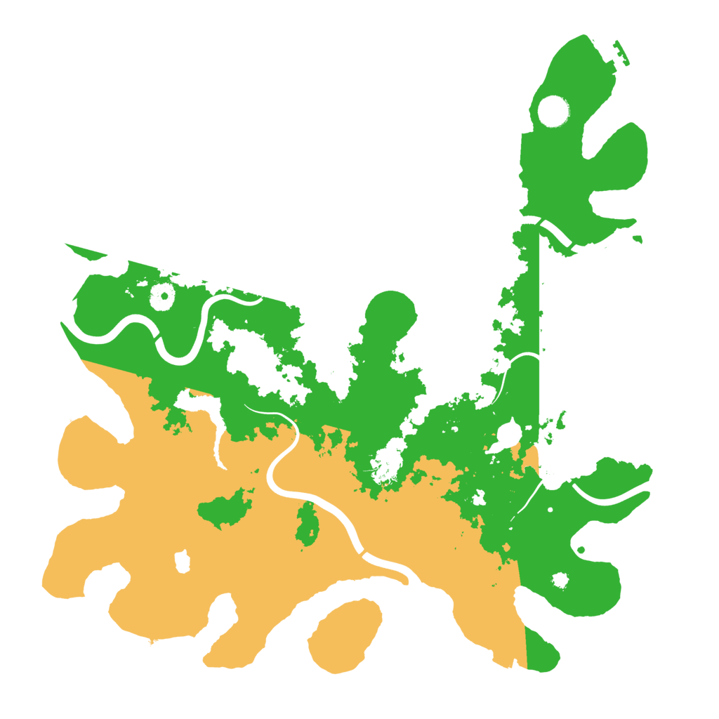 Biome Rust Map: Procedural Map, Size: 4000, Seed: 84432079