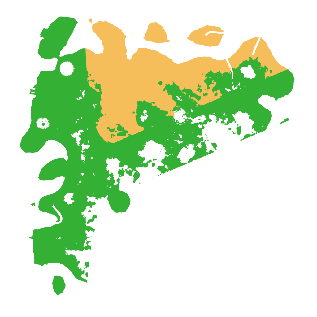 Biome Rust Map: Procedural Map, Size: 3950, Seed: 21475359