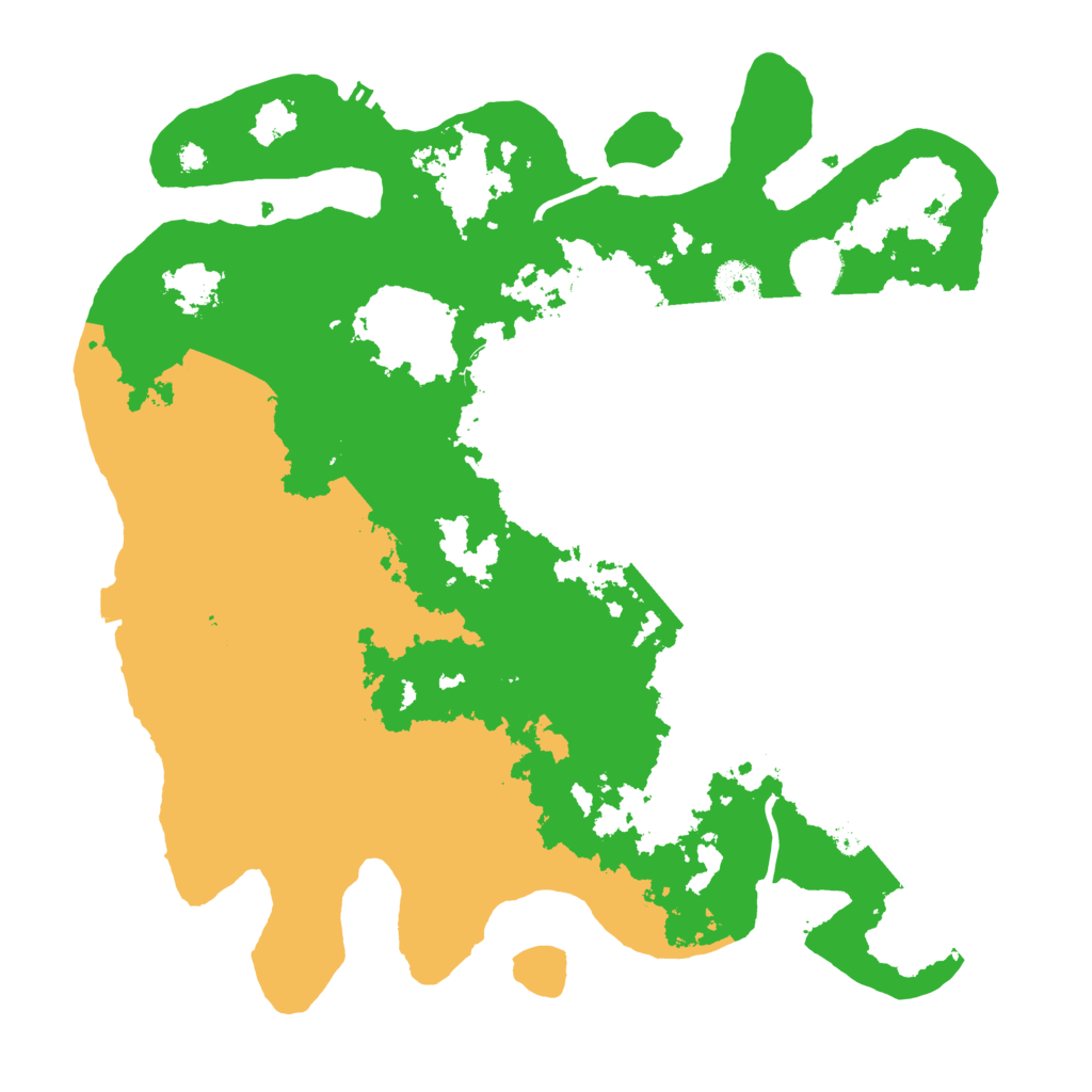 Biome Rust Map: Procedural Map, Size: 3650, Seed: 61817334