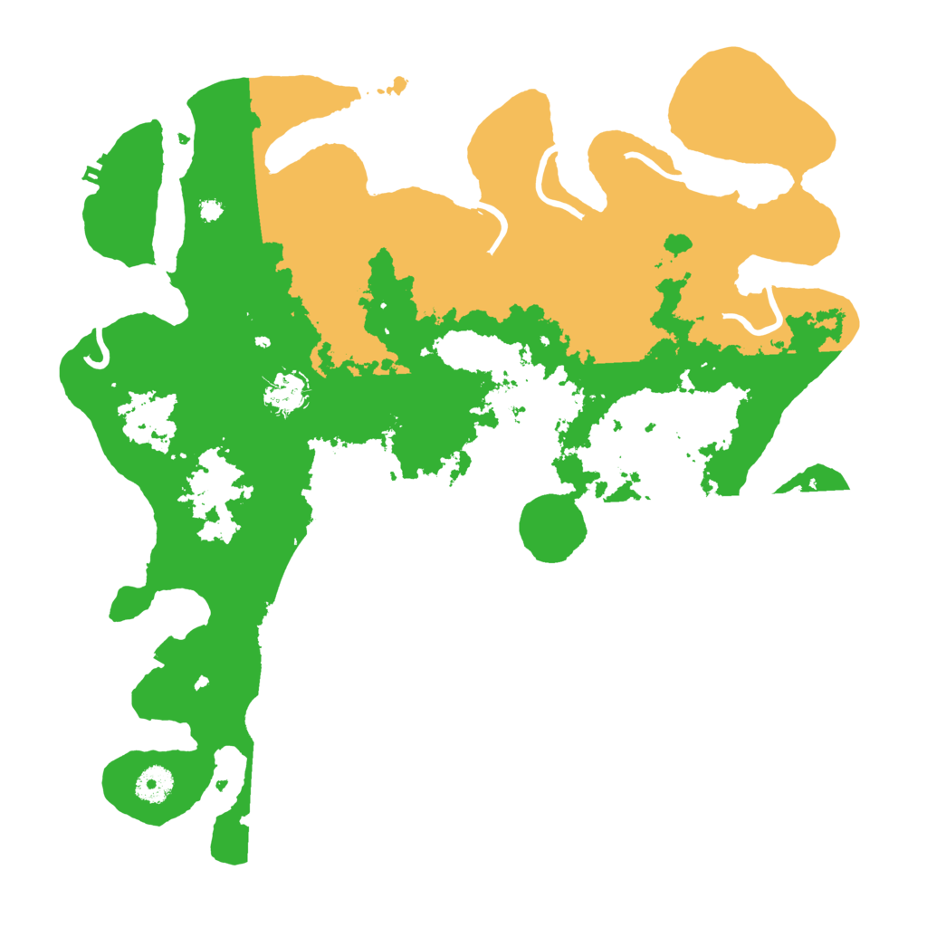 Biome Rust Map: Procedural Map, Size: 3800, Seed: 25834167