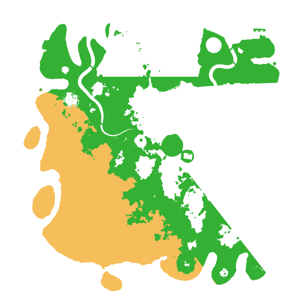 Biome Rust Map: Procedural Map, Size: 3750, Seed: 43386757