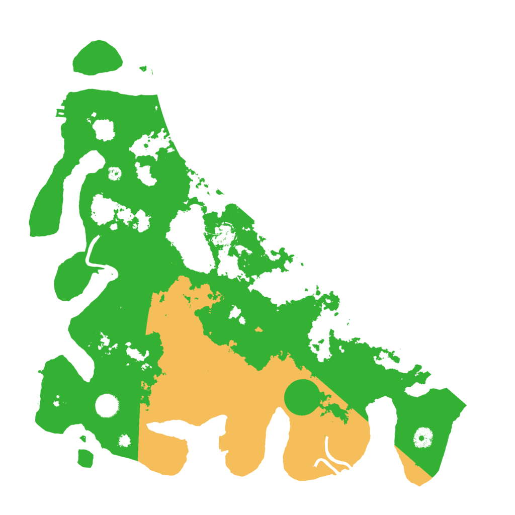 Biome Rust Map: Procedural Map, Size: 3850, Seed: 42125691