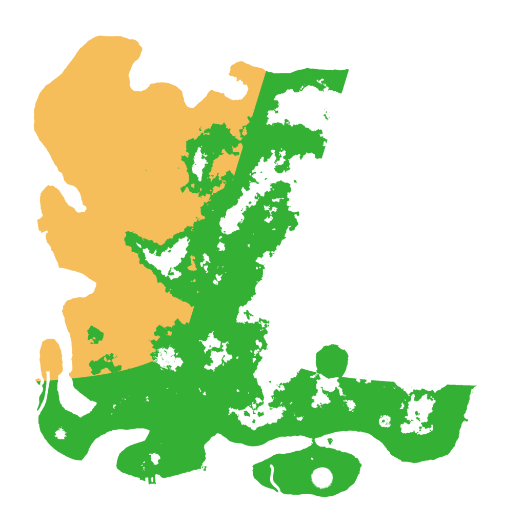 Biome Rust Map: Procedural Map, Size: 4400, Seed: 55380375