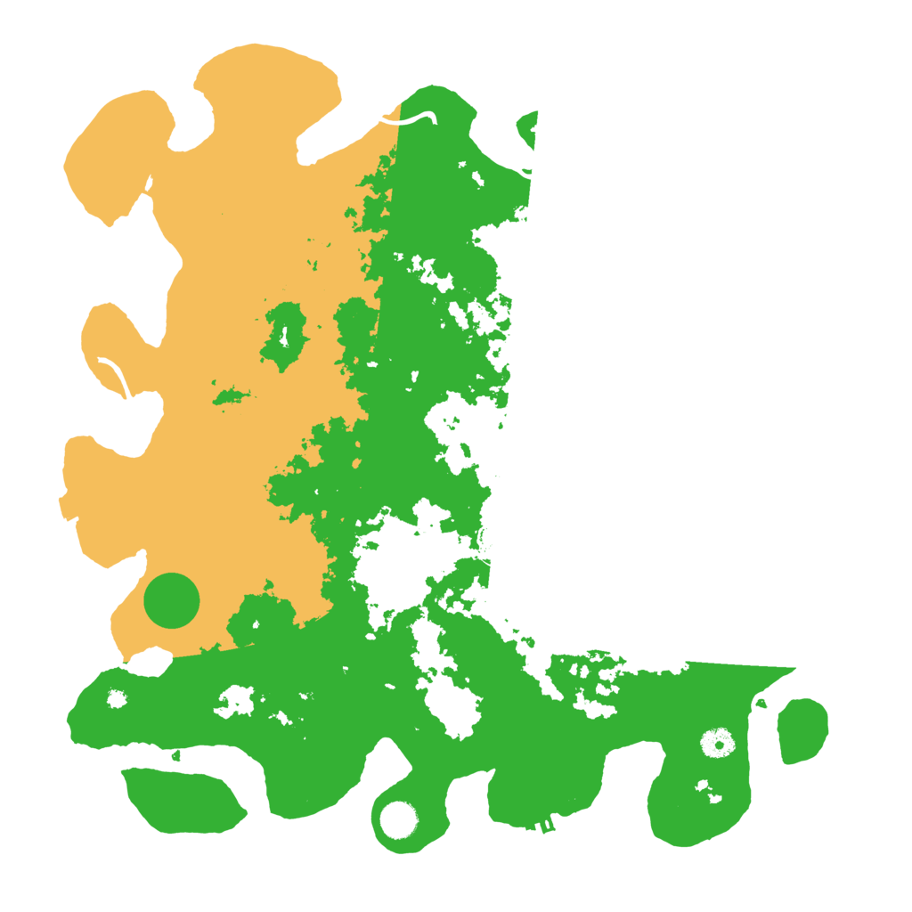 Biome Rust Map: Procedural Map, Size: 4300, Seed: 5450437