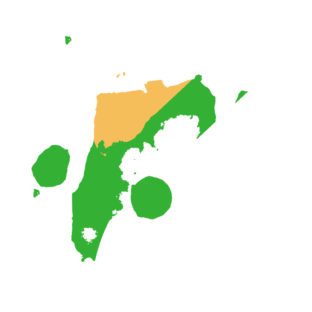 Biome Rust Map: Procedural Map, Size: 2000, Seed: 382023