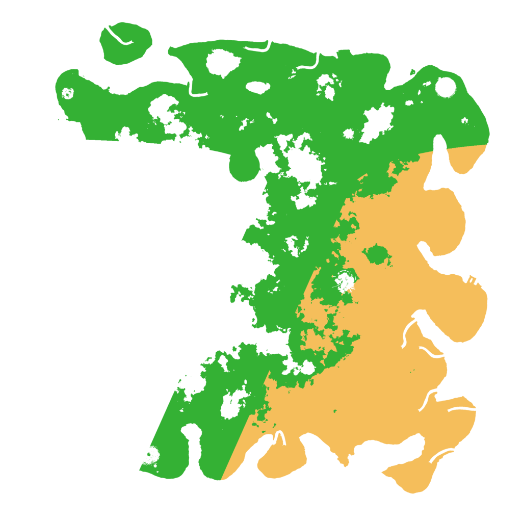 Biome Rust Map: Procedural Map, Size: 4500, Seed: 4290387