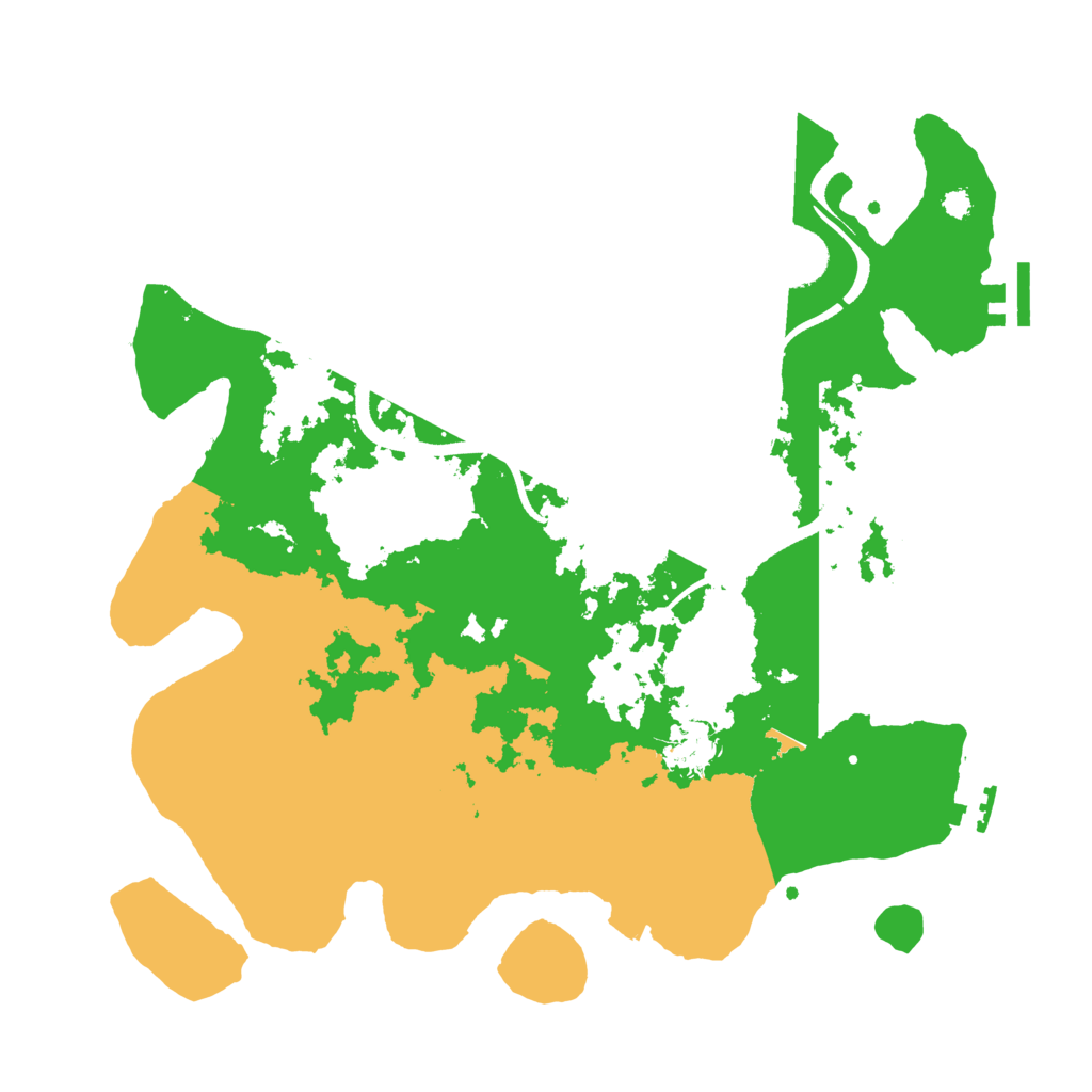 Biome Rust Map: Procedural Map, Size: 3450, Seed: 76412907