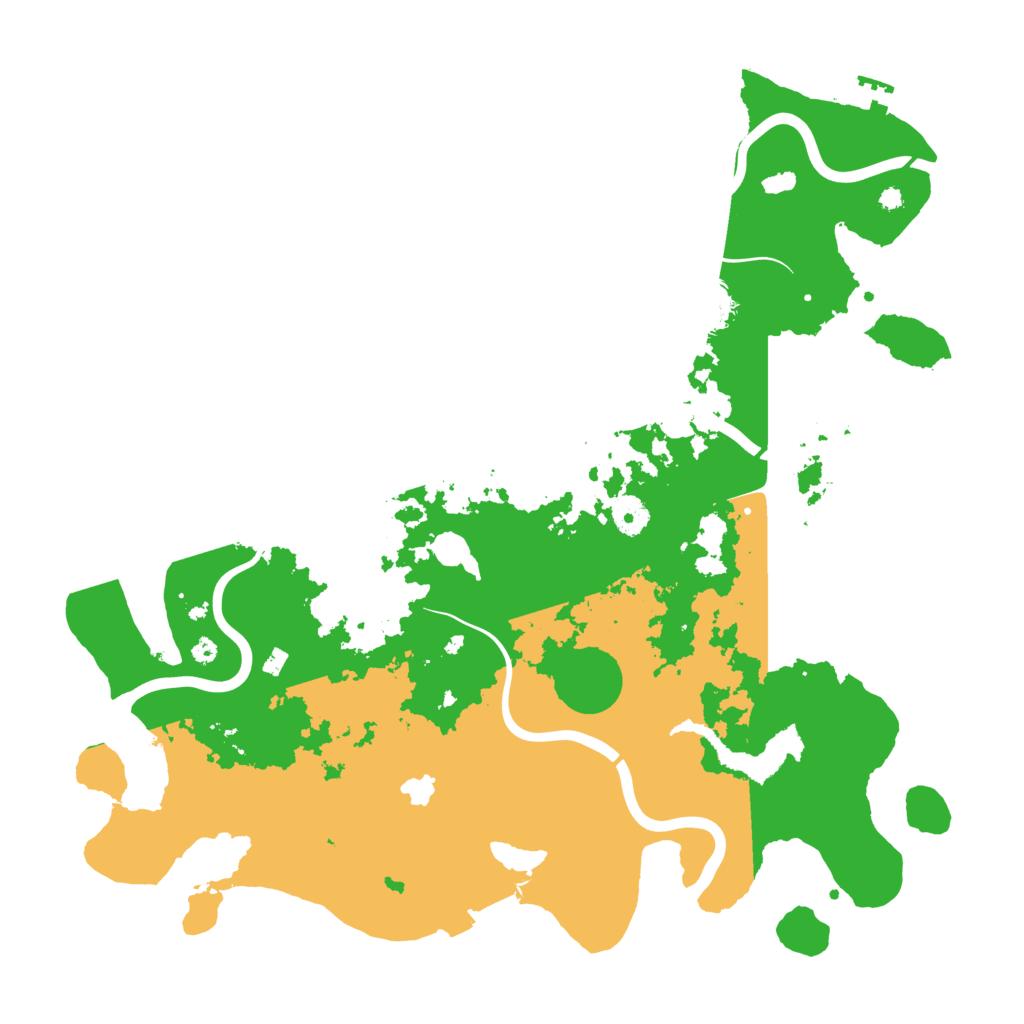 Biome Rust Map: Procedural Map, Size: 4100, Seed: 3119488