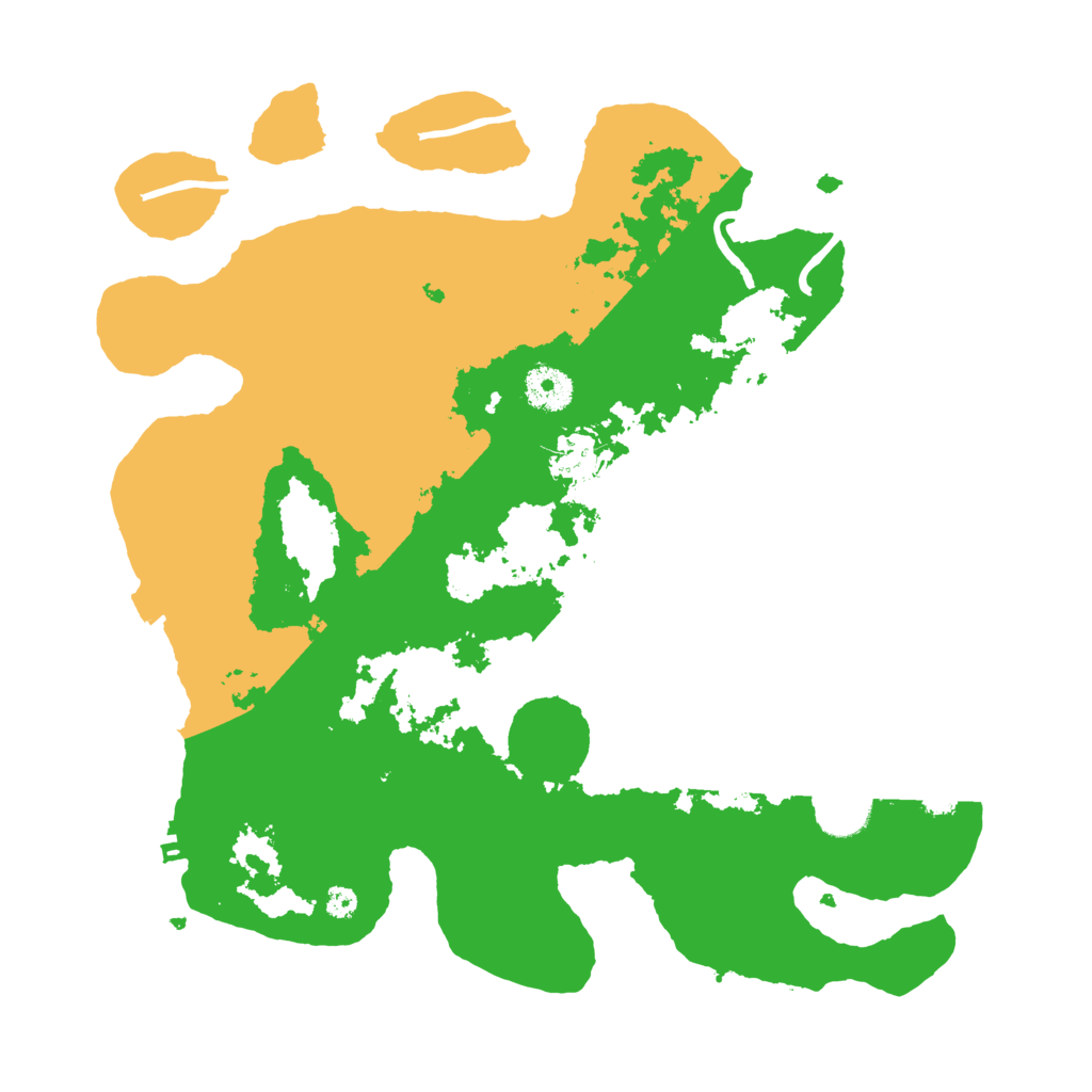 Biome Rust Map: Procedural Map, Size: 3550, Seed: 59222501