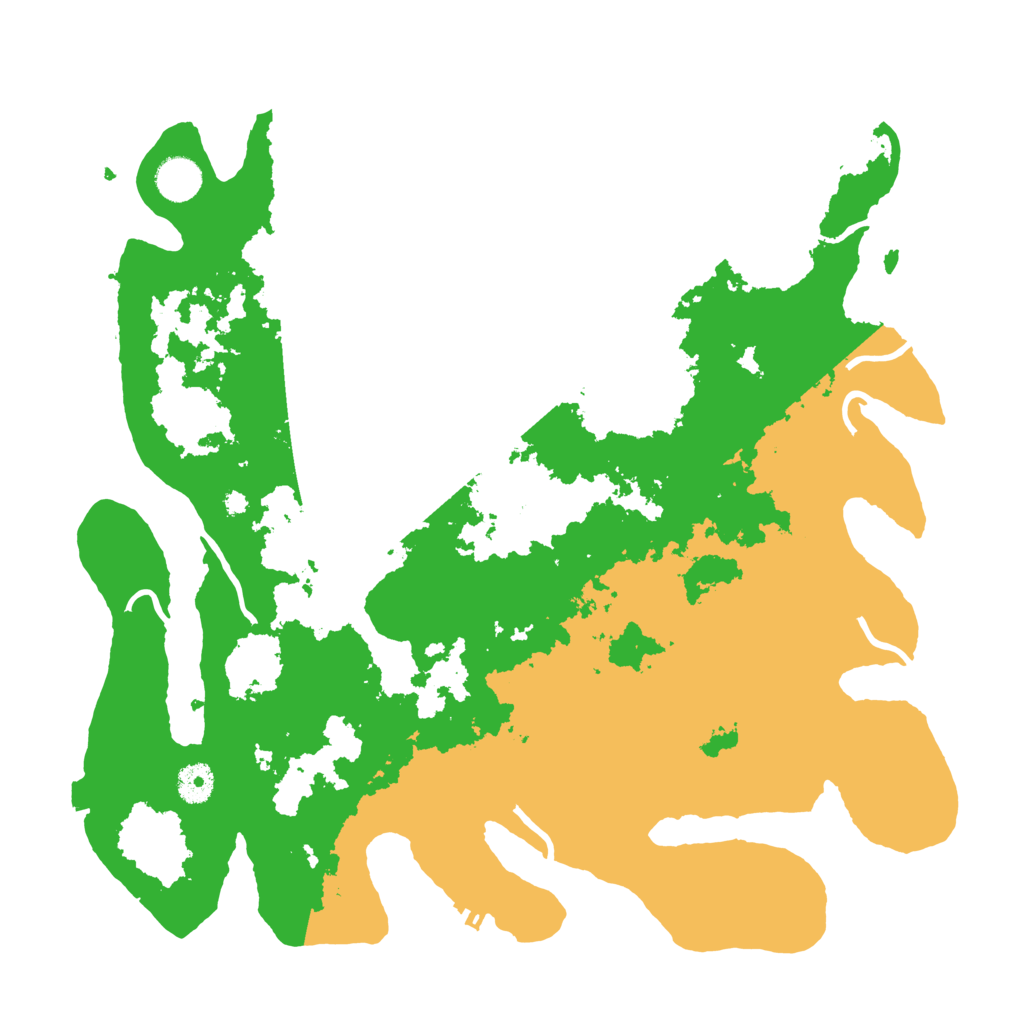 Biome Rust Map: Procedural Map, Size: 4000, Seed: 21734813