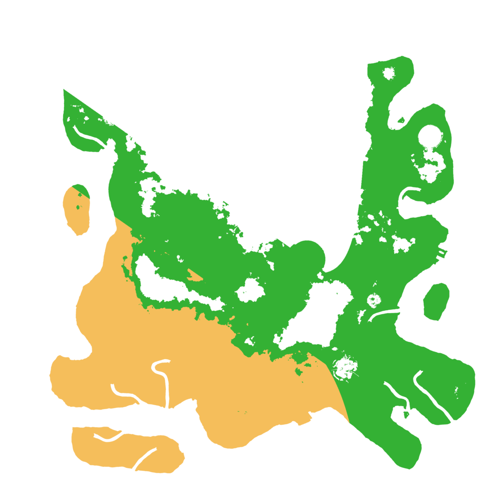Biome Rust Map: Procedural Map, Size: 3800, Seed: 29824827