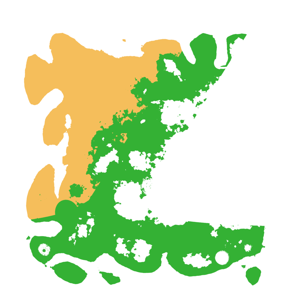 Biome Rust Map: Procedural Map, Size: 3950, Seed: 22762185