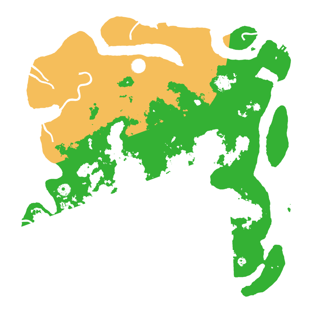Biome Rust Map: Procedural Map, Size: 3900, Seed: 50216772