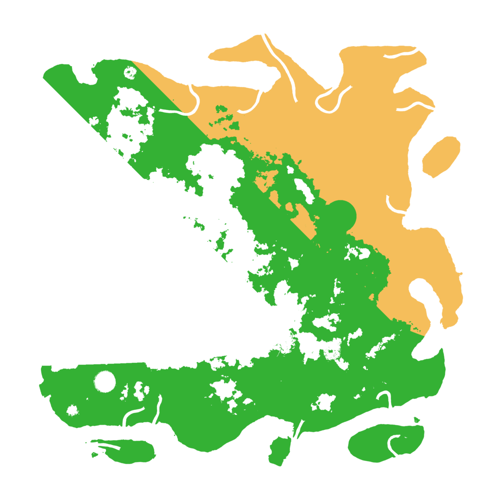 Biome Rust Map: Procedural Map, Size: 4100, Seed: 97013230