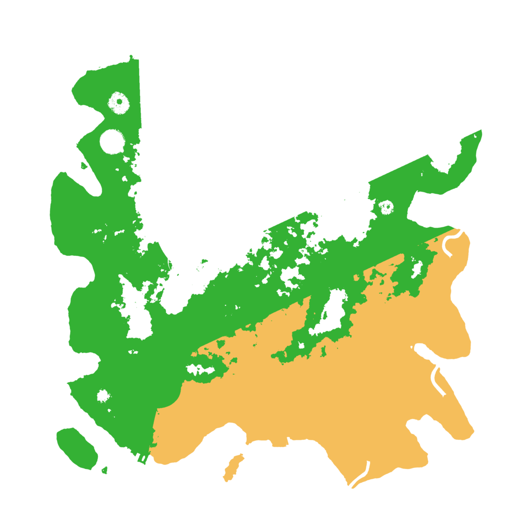Biome Rust Map: Procedural Map, Size: 3750, Seed: 87143376