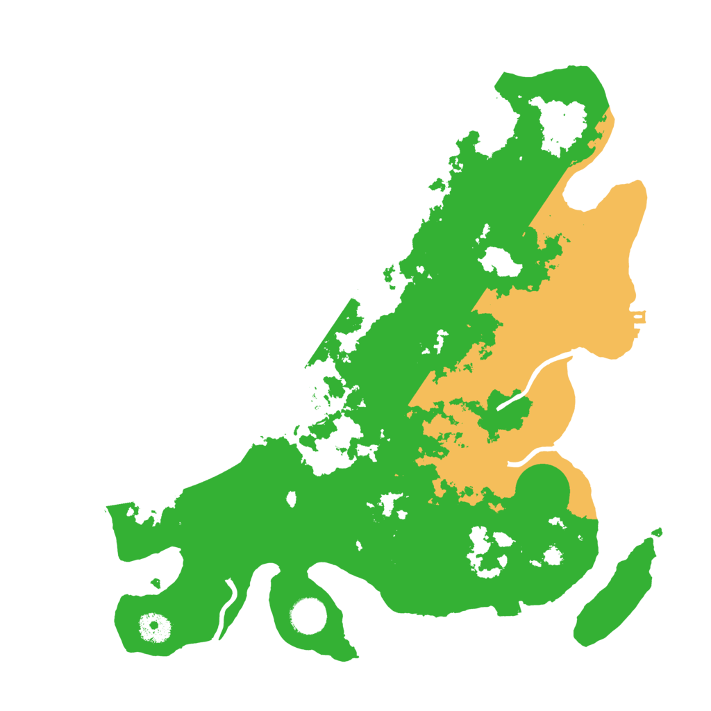 Biome Rust Map: Procedural Map, Size: 3450, Seed: 84364314