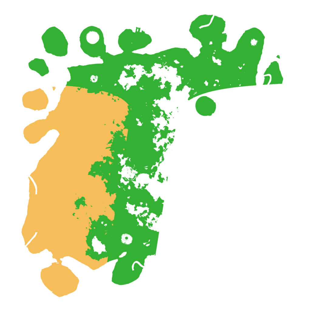 Biome Rust Map: Procedural Map, Size: 4300, Seed: 60760111
