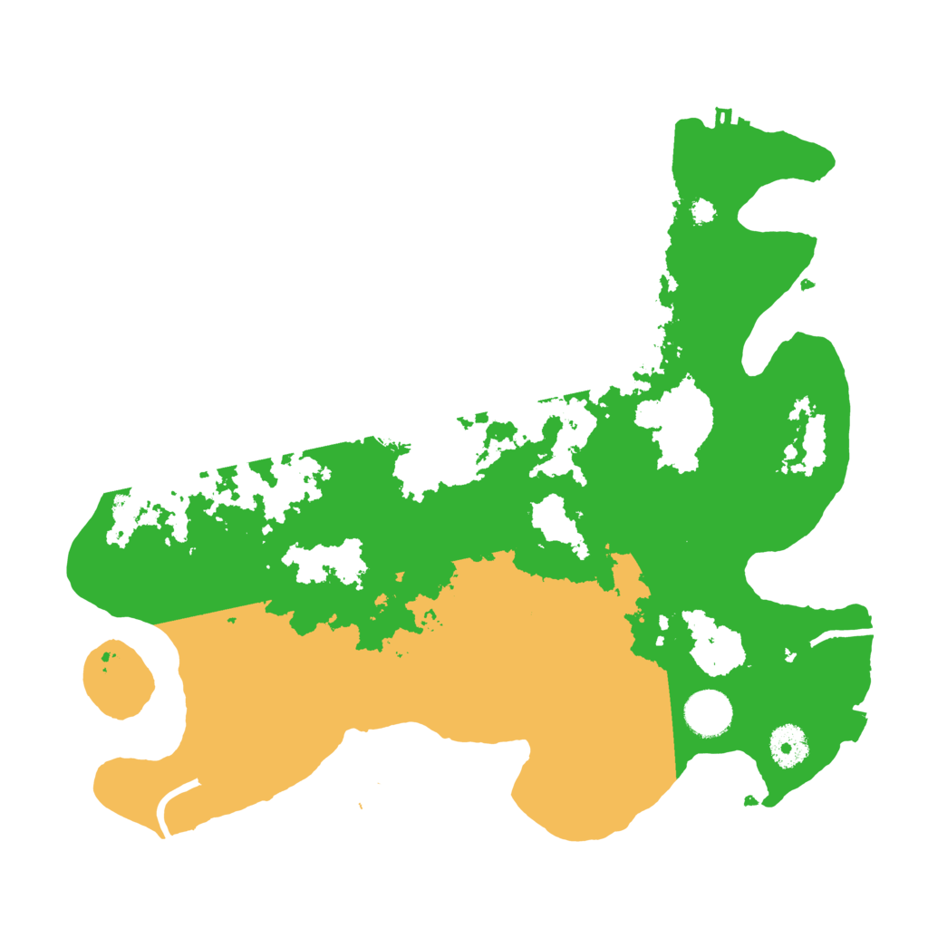 Biome Rust Map: Procedural Map, Size: 3450, Seed: 27178090