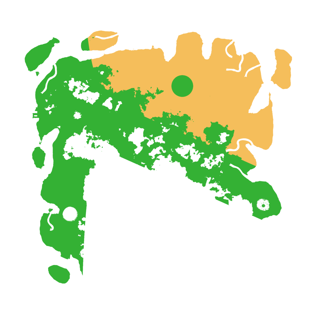 Biome Rust Map: Procedural Map, Size: 3800, Seed: 84649638