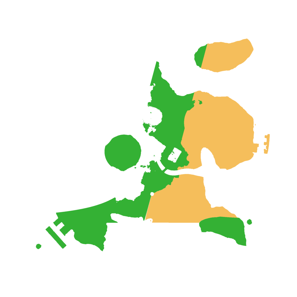 Biome Rust Map: Procedural Map, Size: 2300, Seed: 1785143262