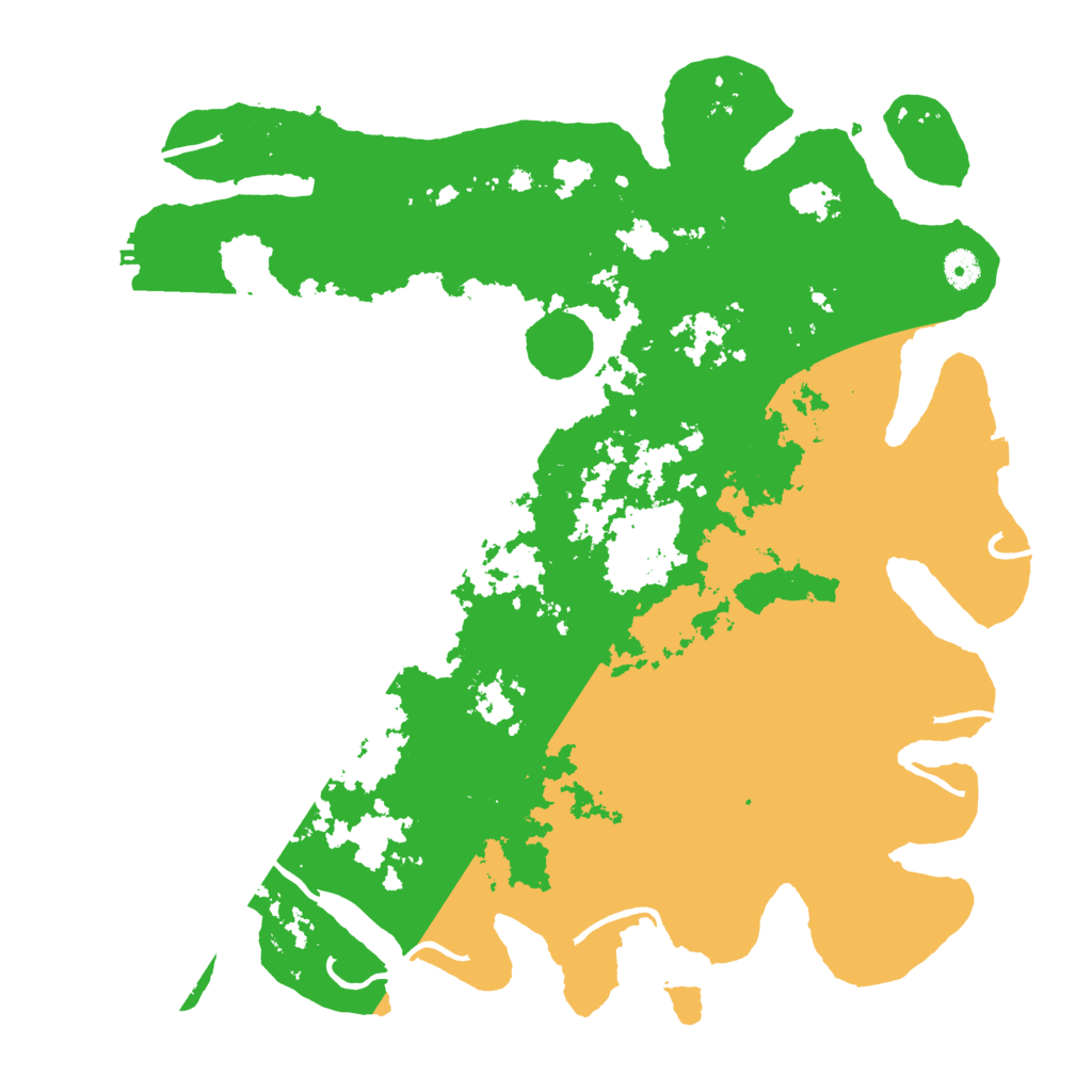 Biome Rust Map: Procedural Map, Size: 4400, Seed: 35796965