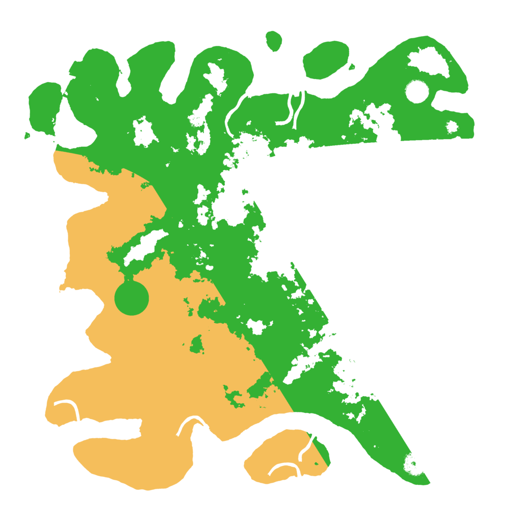 Biome Rust Map: Procedural Map, Size: 4000, Seed: 96640553