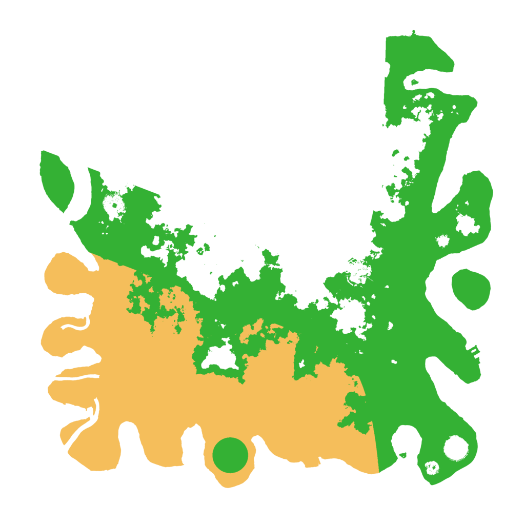 Biome Rust Map: Procedural Map, Size: 3900, Seed: 76649765