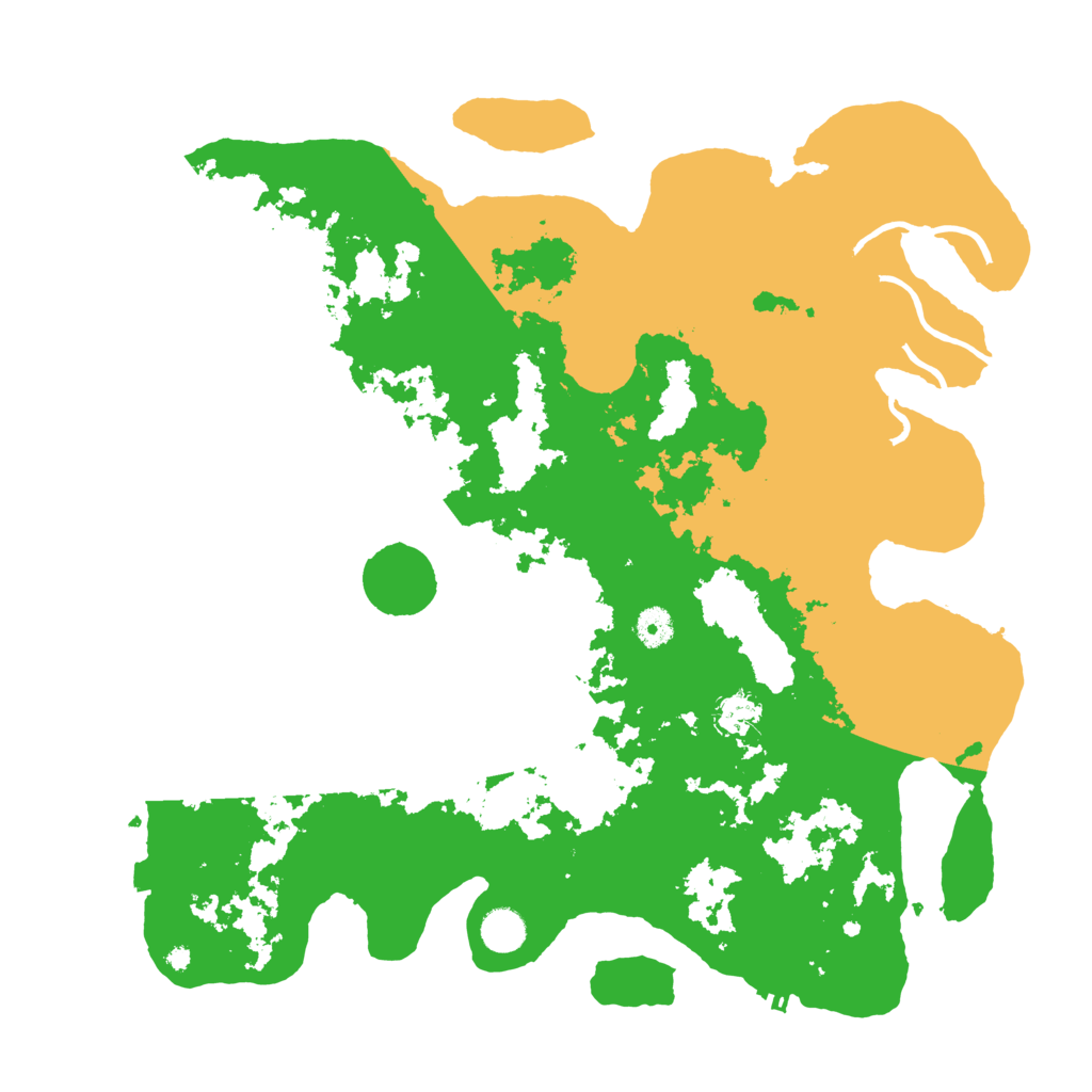 Biome Rust Map: Procedural Map, Size: 4300, Seed: 30131634
