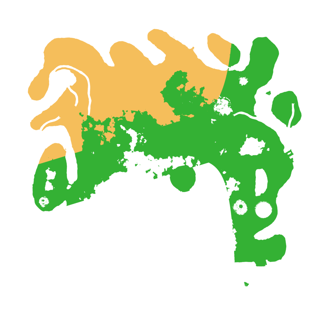 Biome Rust Map: Procedural Map, Size: 3450, Seed: 97934527