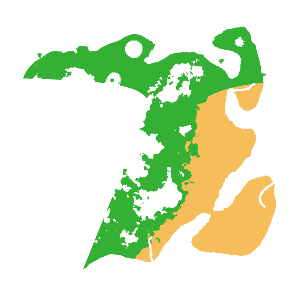 Biome Rust Map: Procedural Map, Size: 3000, Seed: 941584047