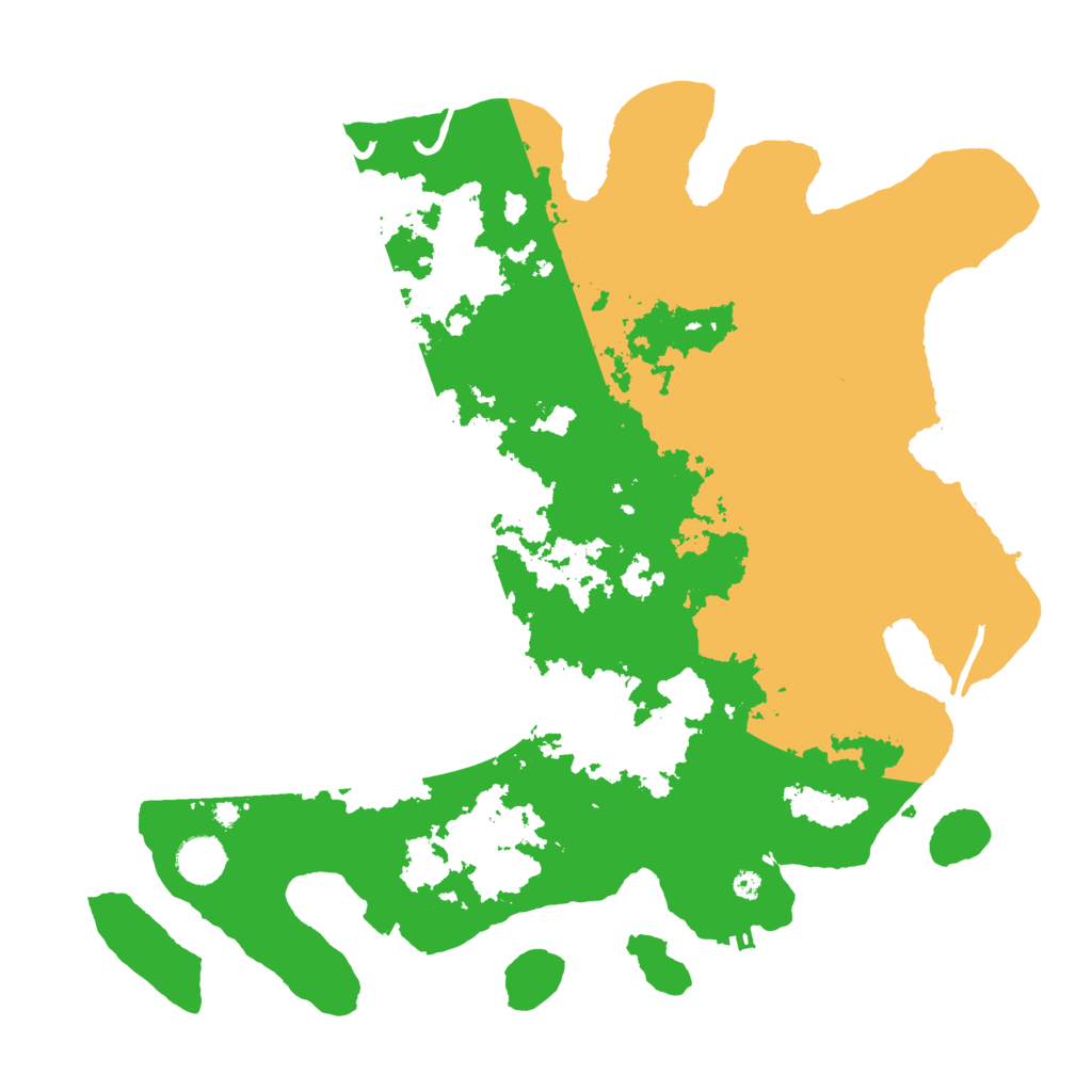 Biome Rust Map: Procedural Map, Size: 3950, Seed: 36960502
