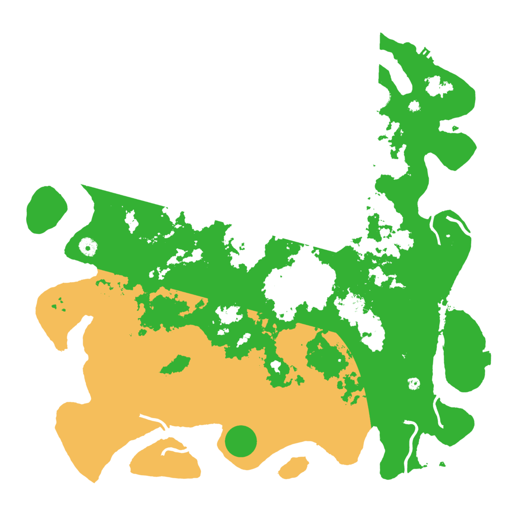 Biome Rust Map: Procedural Map, Size: 4300, Seed: 31864959
