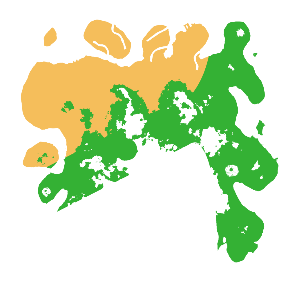 Biome Rust Map: Procedural Map, Size: 3550, Seed: 51763070