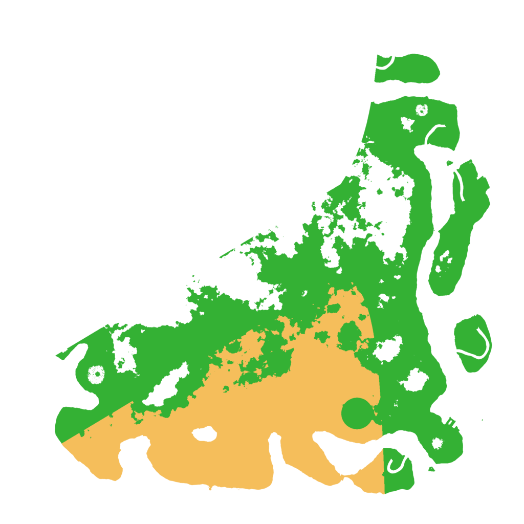 Biome Rust Map: Procedural Map, Size: 4400, Seed: 68580864