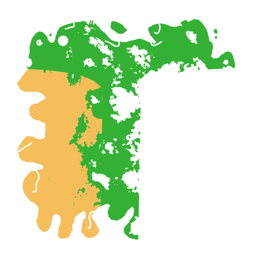 Biome Rust Map: Procedural Map, Size: 4400, Seed: 45389478